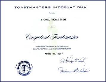 CTM Certificate