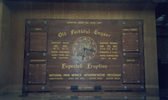 Old Faithful Geyser Expected Eruption